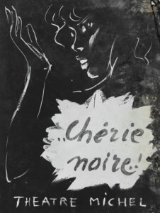 “Chérie Noire!” n. II gouache on canson