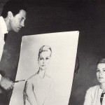 Alejo Vidal-Quadras pintando Grace Kelly