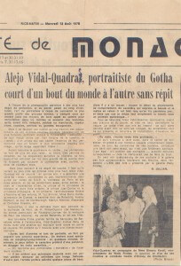 Nice Matin - Monaco - 13/08/1975