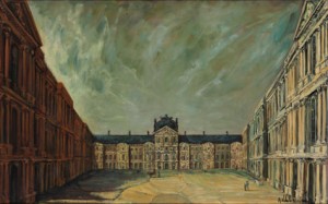 "La cour Carré du Louvre"