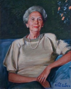 Mrs. Evangelina F. Pires oil, Rio de Janeiro 1988