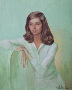 Eva F. Pires oil, Rio de Janeiro, 1975